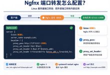 Nginx端口转发怎么配置?Linux服务器端口转发-djvps820