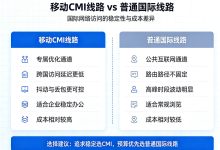 移动CMI线路和普通国际线路有什么区别?一文看懂CMI线路-djvps820