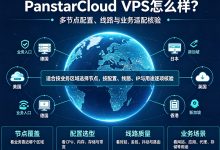 PanstarCloud VPS怎么样?美国、德国、日本、香港、新加坡及英国节点配置与线路-djvps820