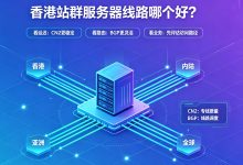 香港站群服务器线路哪个好？CN2、BGP线路如何选择-djvps820